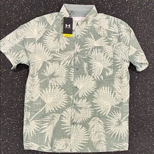 Under Armour Men's Tropical Leaf Print Shirt